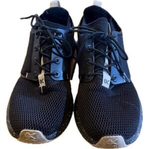 KURU Footwear ATOM Women's 8.5 Athletic Sneakers Black Mesh Lace-Up Running